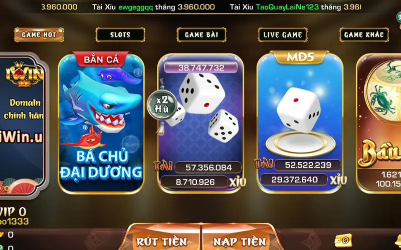 Đôi nét về cổng game đổi thưởng Iwin