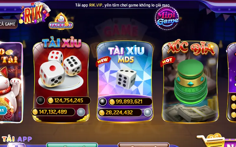 Giới thiệu cổng game RIKVIP