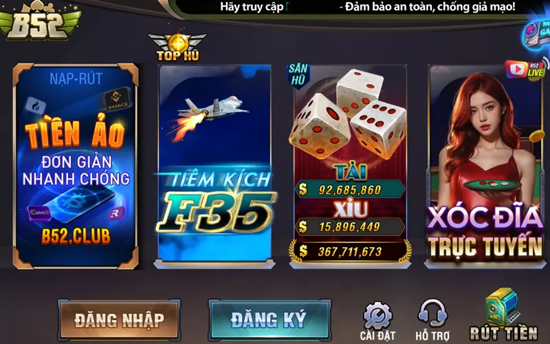 Giới thiệu về cổng game B52