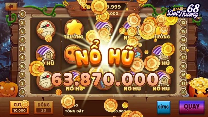 Những ưu điểm vượt trội của game nổ hũ