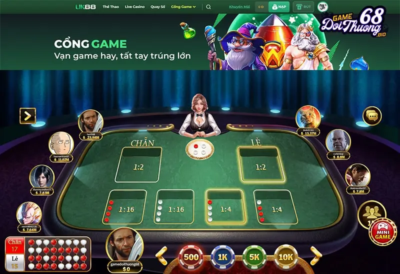 Dễ dàng nhận biết cổng game xóc đĩa uy tín