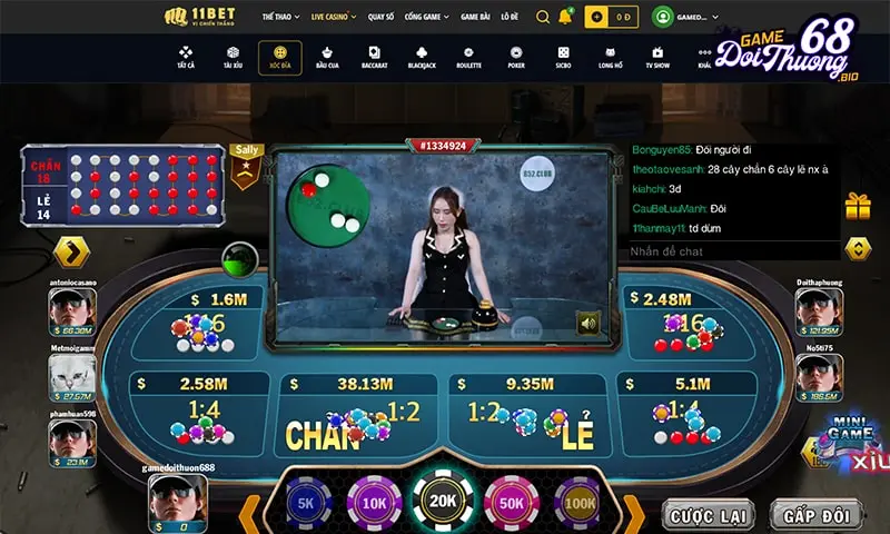 11BET – Xóc đĩa trực tuyến tại sân chơi đẳng cấp châu Á